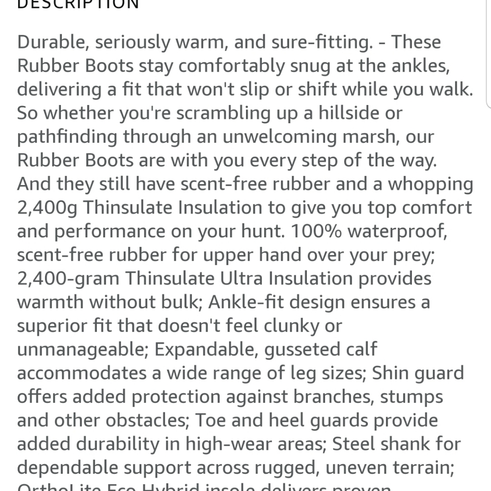 Guide Gear boots - Picture 8 of 9